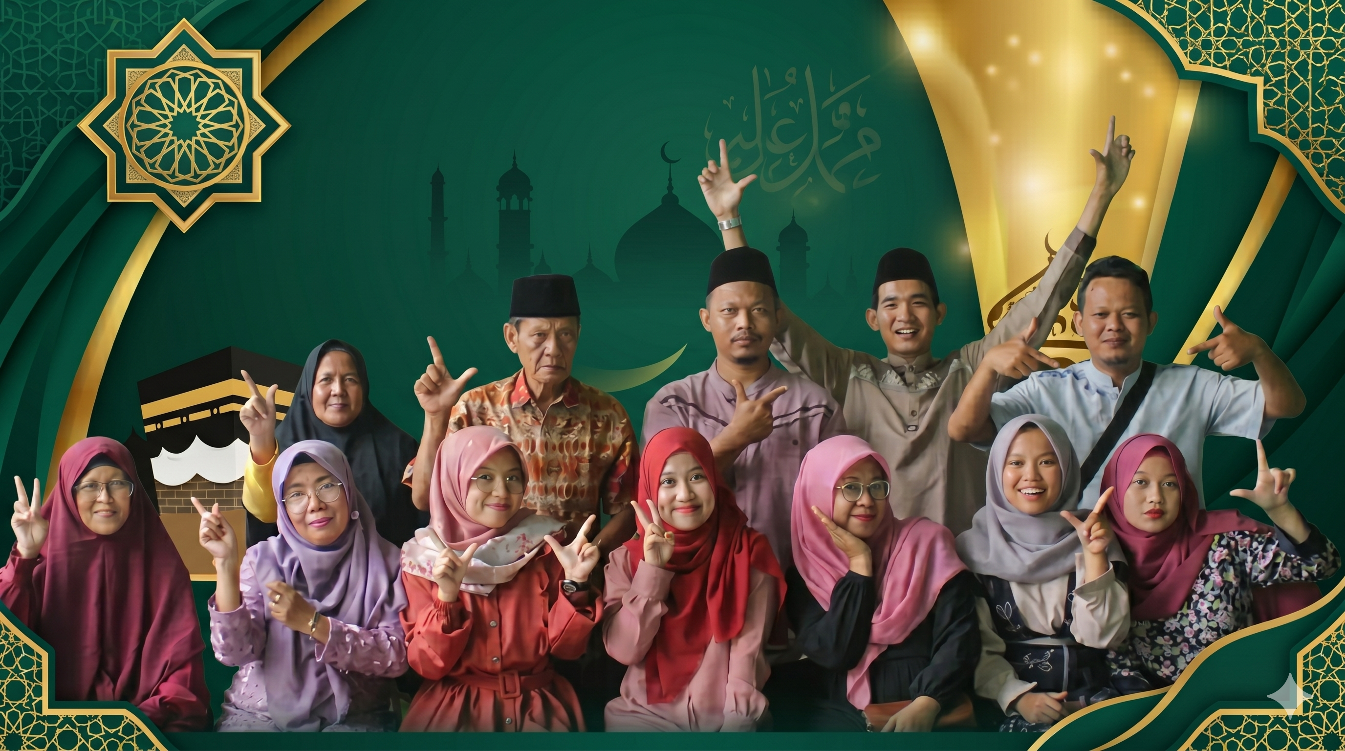Foto Asli Murid dan Guru
